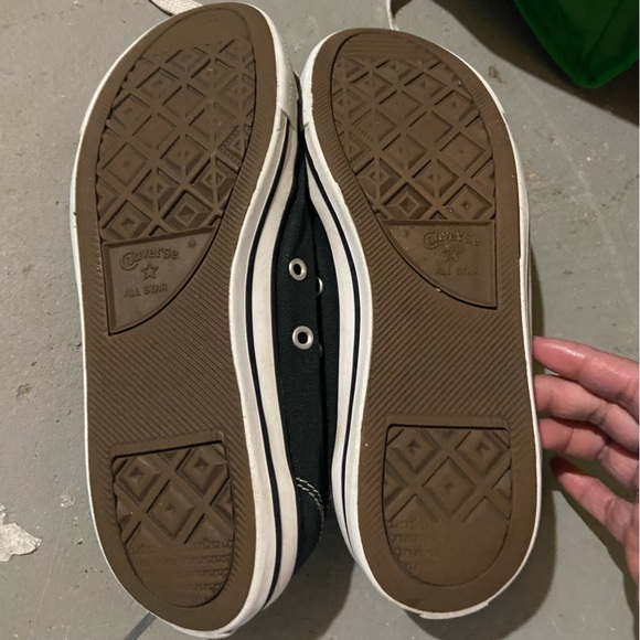 Navy Green Converse Shoes - Picture 6 of 6